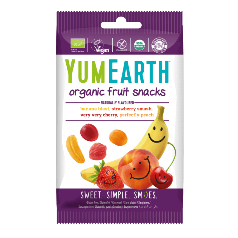 JELEURI GUMATE ASORTATE, eco-bio, fara gluten, 50 g, YUMEARTH