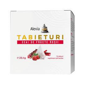 Tabieturi, Ceai de fructe rosii, 12 plicuri, Alevia