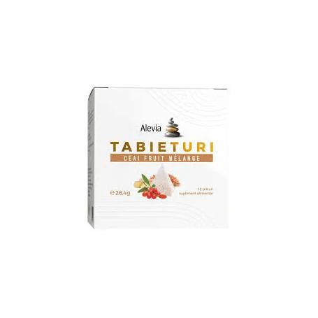 Ceai Fruit Melange, Tabieturi, 12 plicuri, Alevia
