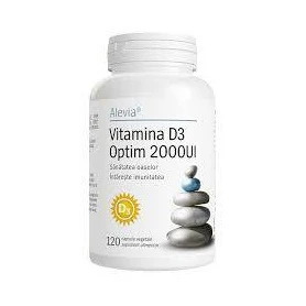 Vitamina D3 Optim, 2000 UI, 30 capsule, Alevia