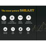 Shilajit Himalayan, Rasina Pura cu 75% Acid Fulvic, 30 g, Better Alt - GNC