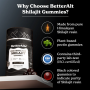 Pure Himalayan Shilajit Gummies, Jeleuri de Shilajit din Himalaya, 60 Jeleuri, Better Alt - GNC