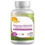 Zahler Vitamina D3 + K2 masticabila, 90 tablete, GNC