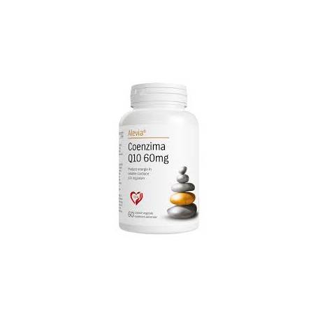 Coenzima Q10, 60 mg, 30 capsule vegetale, Alevia