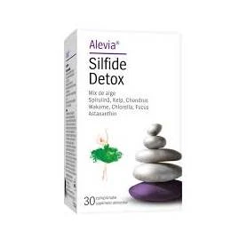 Silfide Detox, sustine detoxifierea organismului, 30 comprimate, Alevia