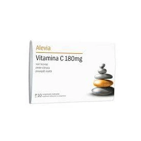 Manson Vitamina C, 180 mg, 10 comprimate, Alevia