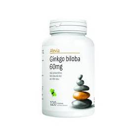 Gingko Biloba, 60 mg, 120 comprimate, Alevia
