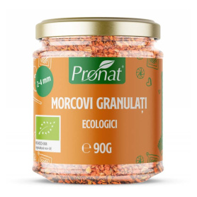 Morcovi granulati, eco-bio, 90 g, Pronat