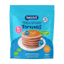 Cereale cu ovaz integral si afine pentru clatite, + 8 luni, 125 g, Smileat