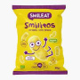 Crackers cu porumb, naut linte si morcov, Smilondas, + 15 luni, eco-bio, 25 g, Smileat