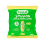 Pufuleti Smilitos cu ulei de masline, banane si capsuni, + 6 luni, eco-bio, 25 g, Smileat