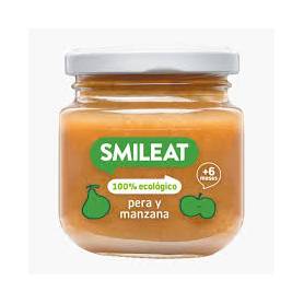 Piure din pere si mere, + 6 luni, eco-bio, 230 g, Smileat
