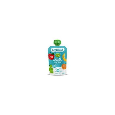 Piure din mix de fructe, + 6 luni, eco-bio, 100 g, Smileat