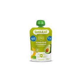 Piure din avocado si afine, + 6 luni, eco-bio, 100 g, Smileat
