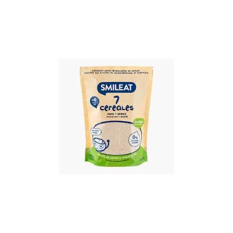 Cereale cu 7 Super Cereale, + 6 luni, eco-bio, 200 g, Smileat