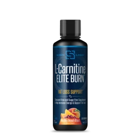Sirenlabs L-carnitine Elite Burn, L-carnitina lichida, aroma tropicala, 480 ml, GNC