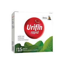 Urifin rapid, 15 plicuri, Alevia