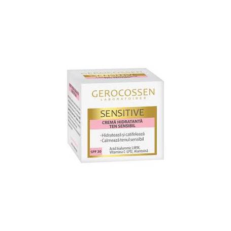 Crema hidratanta pentru ten sensibil, SPF 30, Sensitive, 50 ml, Gerocossen