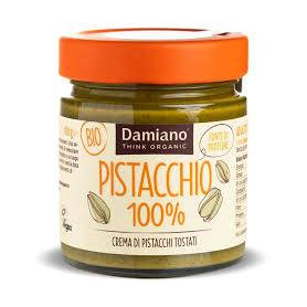 Crema de fistic prajit 100%, eco-bio, 180 g, Damiano