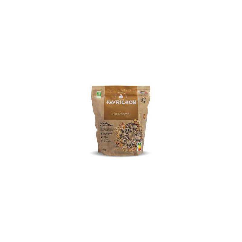 Mix de cereale cu fibre din in si scortisoara, eco-bio, 400 g,