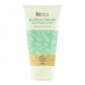 Gel de dus stimulant cu menta si scortisoara - eco-bio 150ml - Bioregena