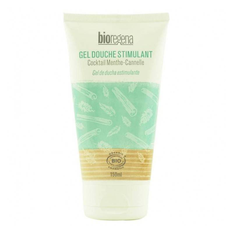 Gel de dus stimulant cu menta si scortisoara - eco-bio 150ml -