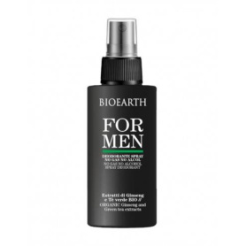 Deodorant spray fara alcool pentru barbati, 100 ml, For Men Bioearth
