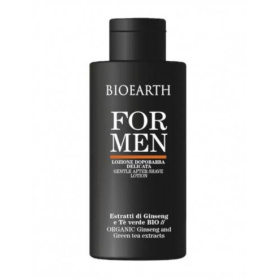 Aftershave pentru barbati cu ginseng si ceai verde, For Men, 100 ml, Bioearth