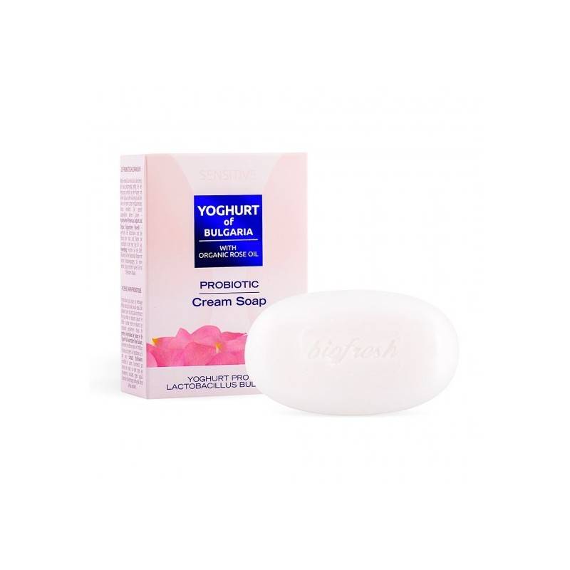 Sapun cu probiotice, 100 g - Yoghurt - Biofresh - Rose of Bulgaria