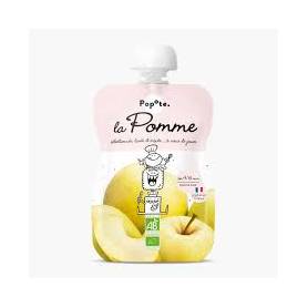 Piure cu 100% mere, +4/6 luni, eco-bio, 100 g, Popote