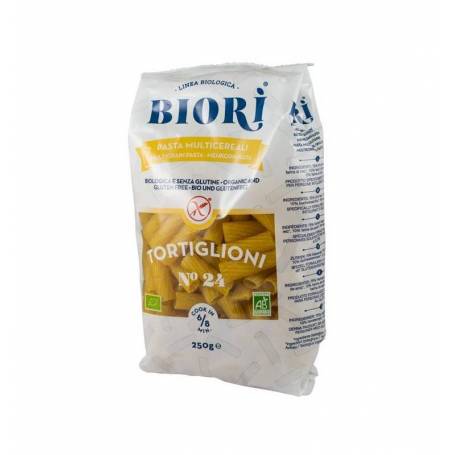 Tortiglioni din faina multicereale - eco-bio 250g - Biori