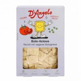 Paste Ravioli Bolognese, Bolo-licios, eco-bio, 250 g, D`Angelo