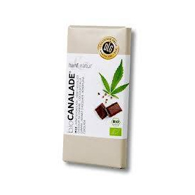 Ciocolata cu lapte si seminte de canepa, eco-bio, 100 g, Hanf & Natur