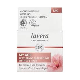 Cremă de zi regeneranta cu hibiscus si ceramide, My Age, 50 ml, Lavera