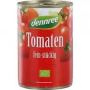 Bucati de tomate in sos de rosii, eco-bio, 400 g, Dennree