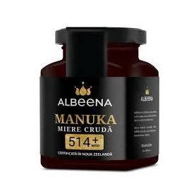 Miere de Manuka cruda, MGO 514+, 200 g, Albeena