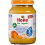 Piure de dovleac si carne de pui, pentru copii +5 luni, eco-bio, 190 g, Holle