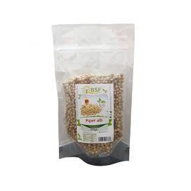 Piper Alb boabe, eco-bio, 100 g, Pirifan