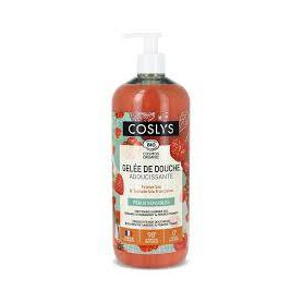 Gel de dus calmant, cu capsuni si rosii, eco-bio, 1000 ml,  Coslys