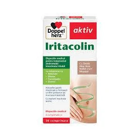 Iritacolin, contribuie la absorbtia gazelor intentisnale, 30 comprimate, Doppelherz