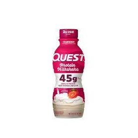 Milkshake Proteic Cu Aroma De Capsuni, Quest Protein Milkshake Rtd, 414 ml, Gnc