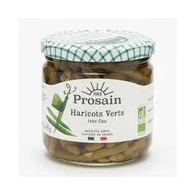 Mazare verde extra fina, la borcan, eco-bio, 345 g, Prosain
