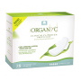 Absorbante intime Superflow din bumbac organic, 28 bucati, Organyc