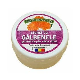 Crema cu galbenele, germeni de grau, catina si miere, 20 g, Manicos