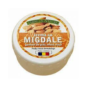Crema cu migdale, germeni de grau, nuca si miere, 20 g, Manicos
