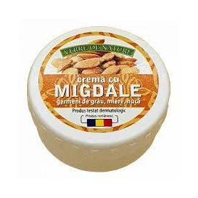Crema cu migdale, germeni de grau, nuca si miere, 20 g, Manicos