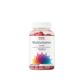 Women's Complex Multivitamine Femei - Aroma Fructe de Padure, 120 Jeleuri, GNC
