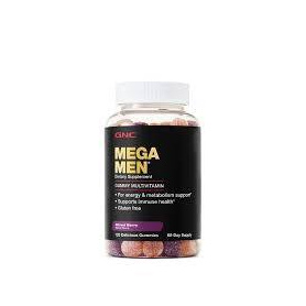 Mega Men Complex Multivitamine Barbati - Aroma Fructe de Padure, 120 Jeleuri, GNC