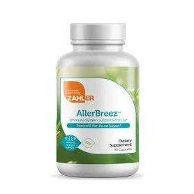 Allerbreez - sanatatea cailor respiratorii si alergii, 90 capsule, Zahler - GNC