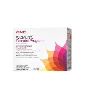 Women Ultra Mega Prenatal Vitapak Progra - multivitamine prenatale, 30 Pachete, GNC